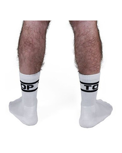 Chaussettes blanches TOP x2 Paires  Couleur principale:Blanc