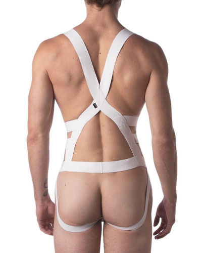 Harnais élastique ELON Blanc  Couleur principale:Blanc