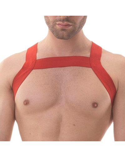 Harnais élastique Matt Pop Rouge  Couleur principale:Rouge