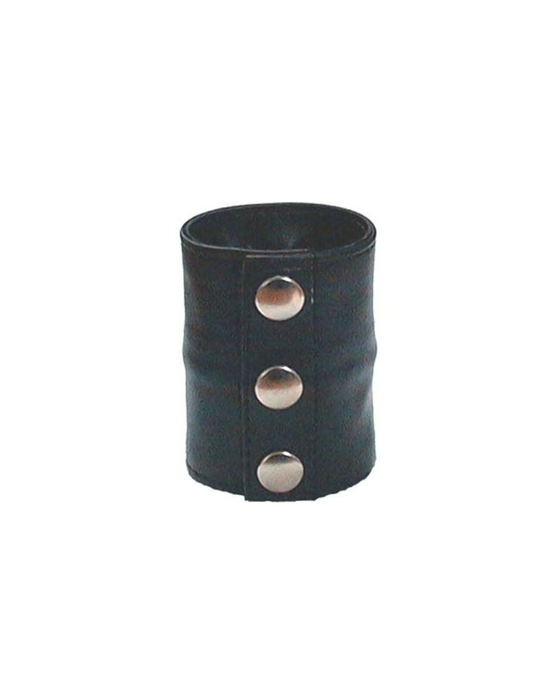 Bracelet de force en cuir Mister B Noir  Couleur principale:Noir