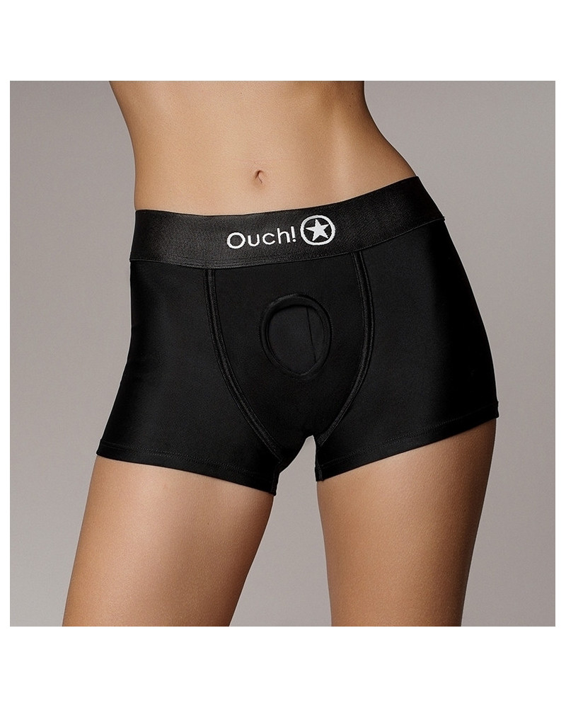 Boxer vibrant STRAP-ON BOXER Noir  Couleur principale:Noir