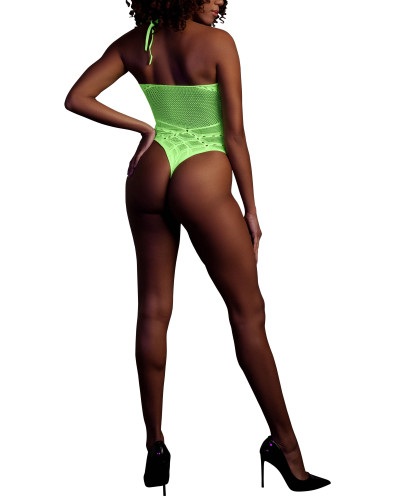 Body Filet Dos nu Vert Fluo  Couleur principale:Vert