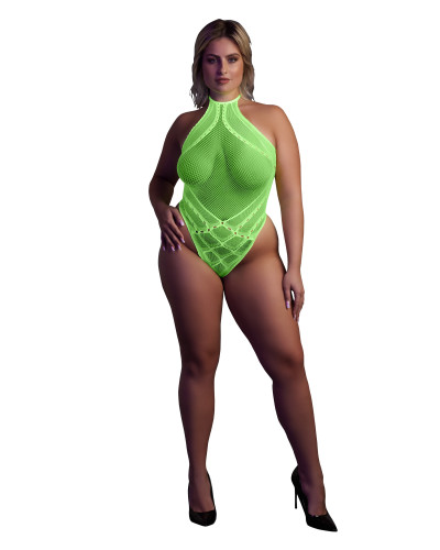 Body Filet Dos nu Vert Fluo  Couleur principale:Vert