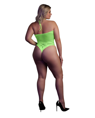 Body Filet Dos nu Vert Fluo  Couleur principale:Vert