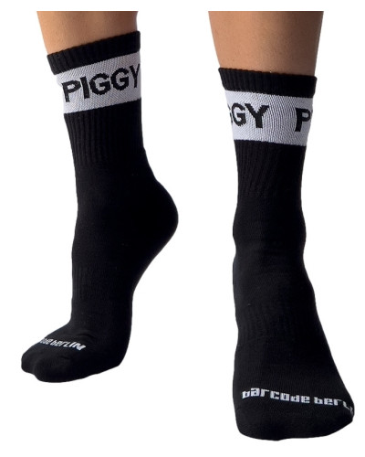 Chaussettes Fetish Piggy Noires  Couleur principale:Noir