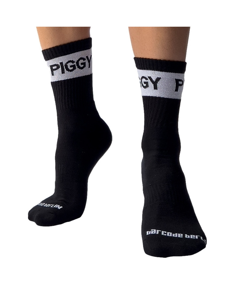 Chaussettes Fetish Piggy Noires  Couleur principale:Noir