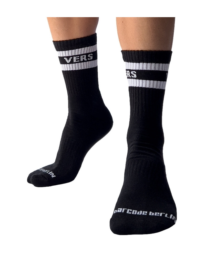 Chaussettes Fetish Vers Noires  Couleur principale:Noir