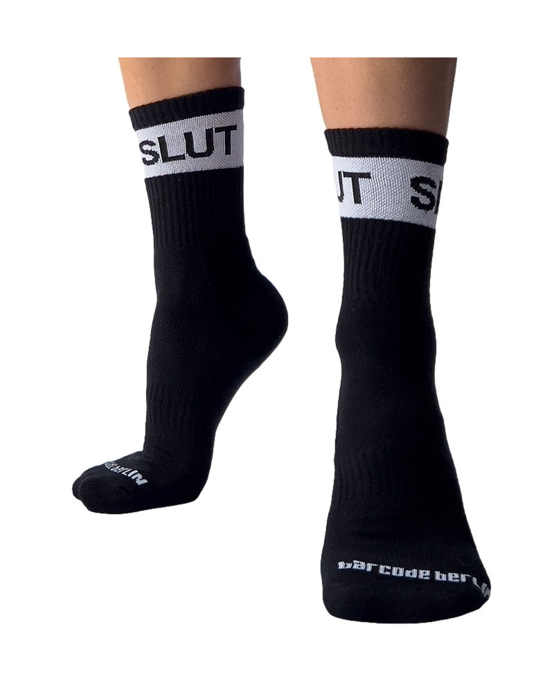 Chaussettes Fetish Slut Noires  Couleur principale:Noir