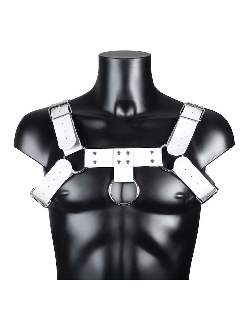 Harnais Simili Harnis Blanc Taille:TU Taille Unique Couleur principale:Blanc