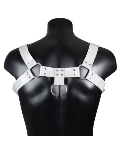 Harnais Simili Harnis Blanc Taille:TU Taille Unique Couleur principale:Blanc