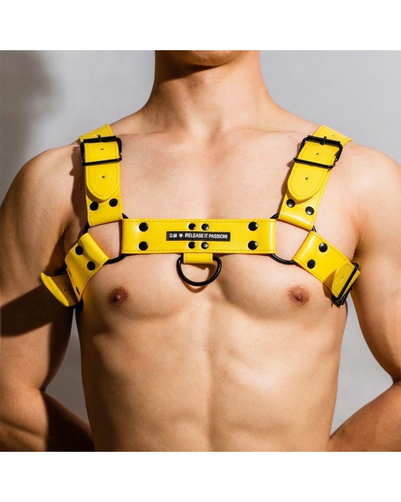 Harnais Chest All Jaune Taille:TU Taille Unique Couleur principale:Jaune
