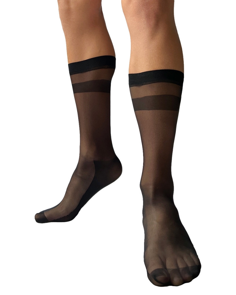 Chaussettes Lycra Milan Noires  Couleur principale:Noir