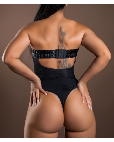Body Wetlook Noir  Couleur principale:Noir