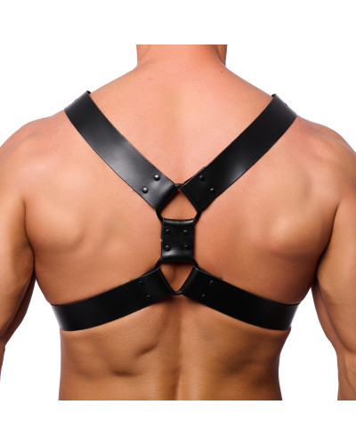 Harnais en cuir Right Noir  Couleur principale:Noir