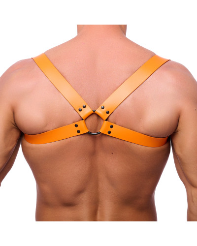 Harnais en cuir Shoulder Orange  Couleur principale:Orange