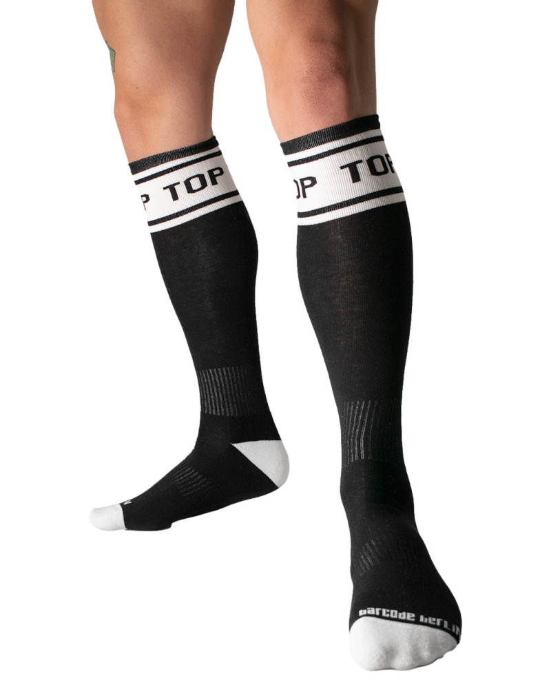 Chaussettes hautes Identity Top Noires  Couleur principale:Noir