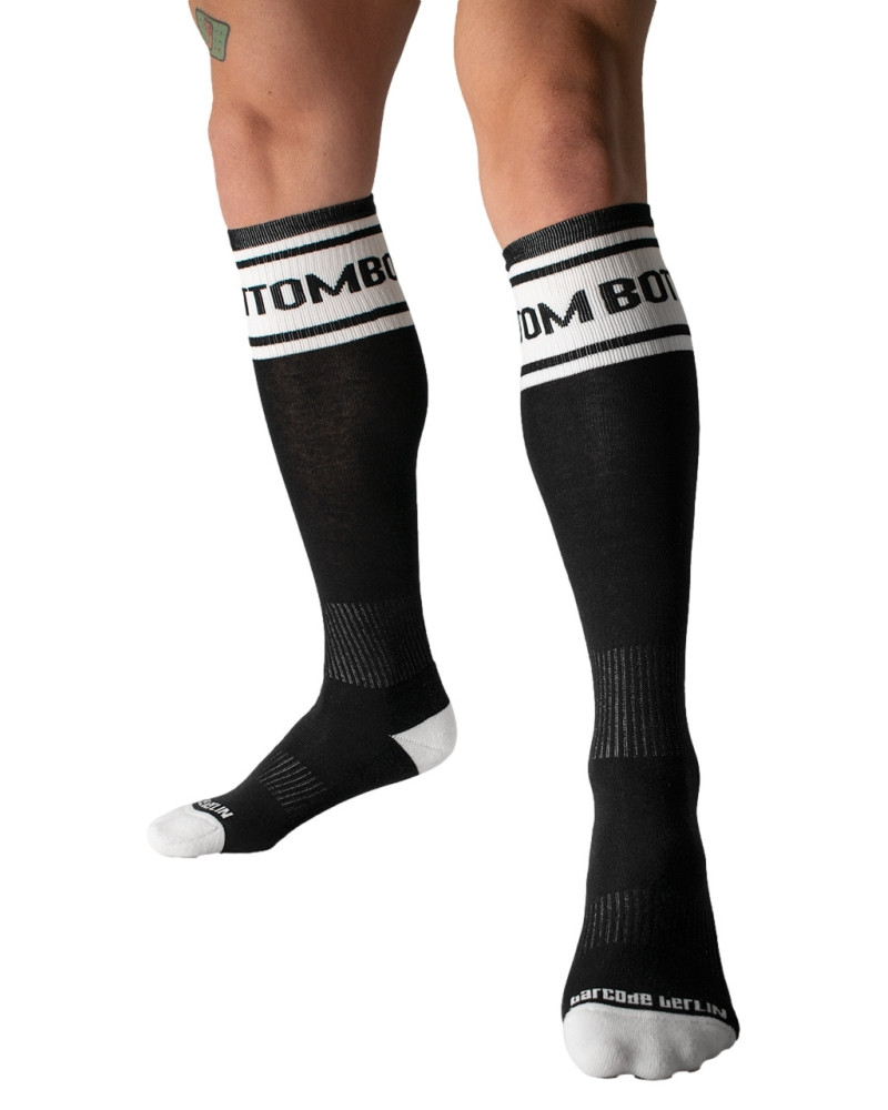 Chaussettes hautes Identity Bottom Noires  Couleur principale:Noir