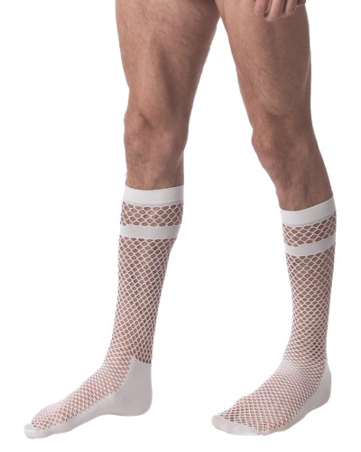 Chaussettes Filet Cala Blanches  Couleur principale:Blanc