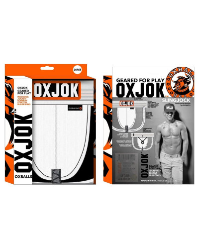 Jockstrap Oxjok Slingjock Blanc  Couleur principale:Blanc
