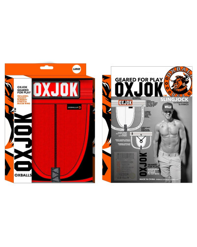 Jockstrap Oxjok Slingjock Rouge  Couleur principale:Rouge