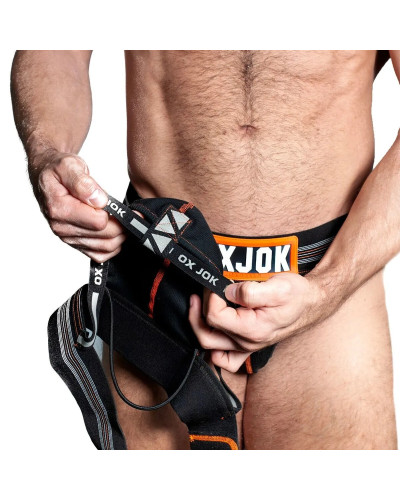Jockstrap Oxjok Slingjock Noir   Couleur principale:Noir