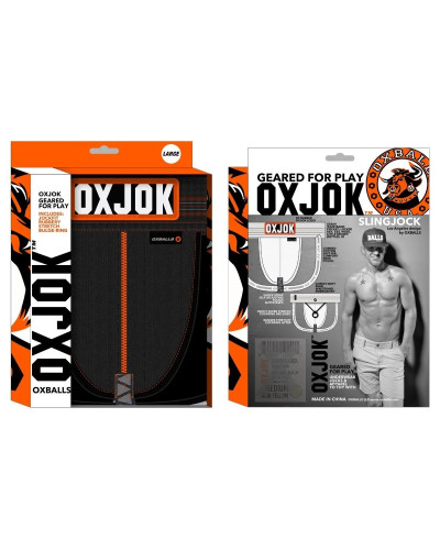 Jockstrap Oxjok Slingjock Noir   Couleur principale:Noir