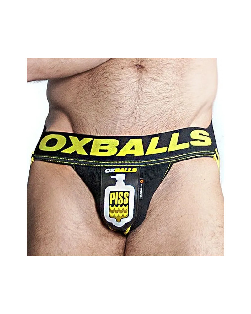 Jockstrap Oxjok Pisspig Noir  Couleur principale:Noir