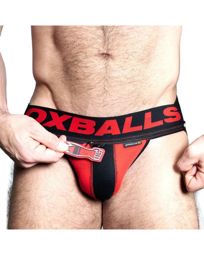 Jockstrap Oxjok Fisterjock Rouge  Couleur principale:Rouge