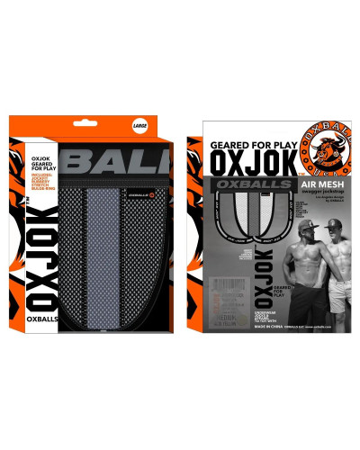 Jockstrap Oxjok Airmesh Noir  Couleur principale:Noir