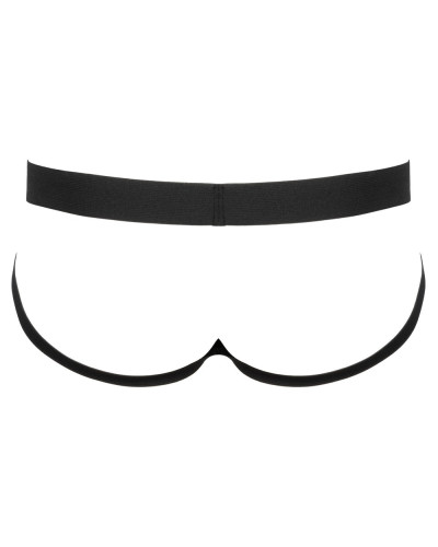 Jockstrap VINYL STRAP Noir  Couleur principale:Noir