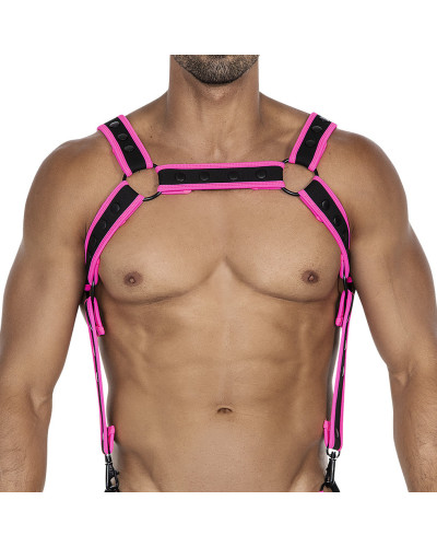 Harnais Neo Noir-Rose Taille:TU Taille Unique Couleur principale:Noir Couleur secondaire:Rose