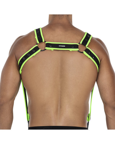 Harnais Neo Noir-Vert Taille:TU Taille Unique Couleur principale:Noir Couleur secondaire:Vert