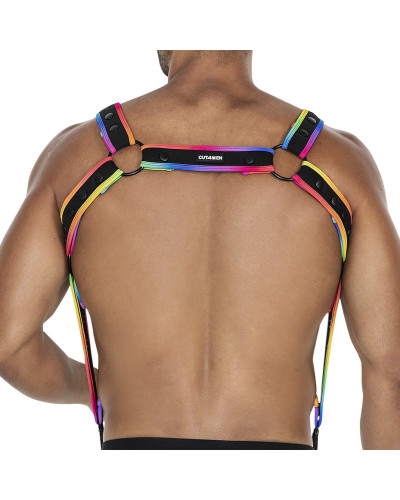 Harnais Neo Noir-Rainbow Taille:TU Taille Unique Couleur principale:Noir