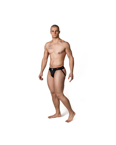 Jockstrap Rev2 Noir Rouge  Couleur principale:Noir Couleur secondaire:Rouge