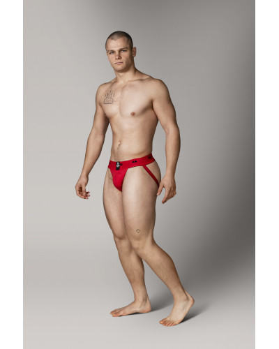 Jockstrap Rev2 Noir Rouge  Couleur principale:Noir Couleur secondaire:Rouge