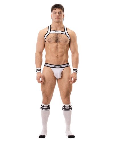 Jockstrap Bottom Blanc  Couleur principale:Blanc
