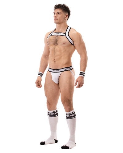 Jockstrap Bottom Blanc  Couleur principale:Blanc