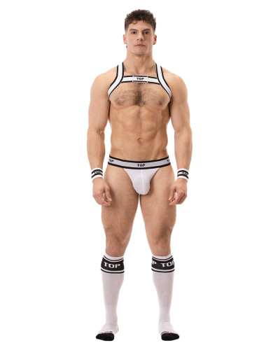 Jockstrap Top Blanc  Couleur principale:Blanc