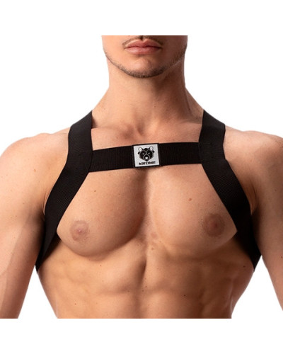 Harnais élastique Leonsh Noir  Couleur principale:Noir