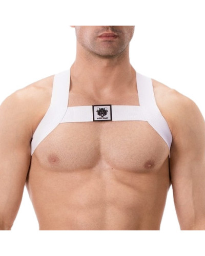 Harnais élastique Leonsh Blanc  Couleur principale:Blanc