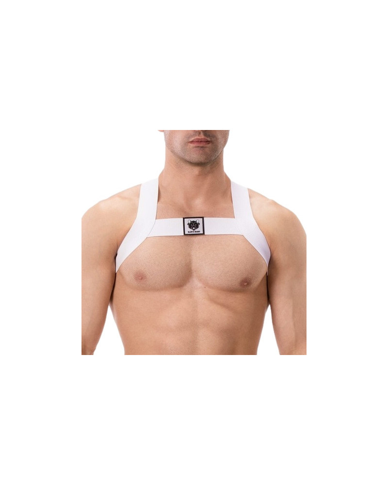 Harnais élastique Leonsh Blanc  Couleur principale:Blanc