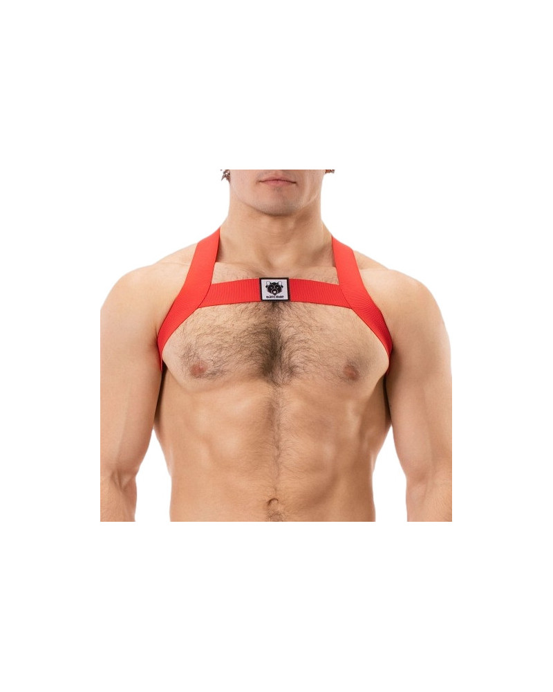 Harnais élastique Leonsh Rouge  Couleur principale:Rouge