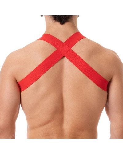 Harnais élastique Leonsh Rouge  Couleur principale:Rouge