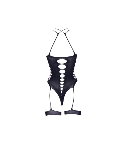 Body avec Porte-Jarretelles Shade Metis Noir Taille:XS/XL Couleur principale:Noir