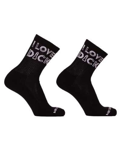 Chaussettes I Love Dick Noires  Couleur principale:Noir