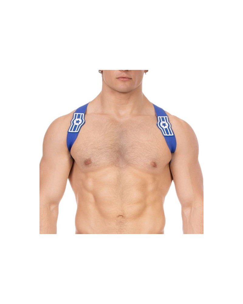 Harnais élastique Everette Bleu  Couleur principale:Bleu