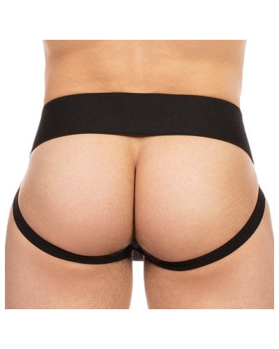 Jockstrap Rokk Noir-Jaune  Couleur principale:Noir Couleur secondaire:Jaune