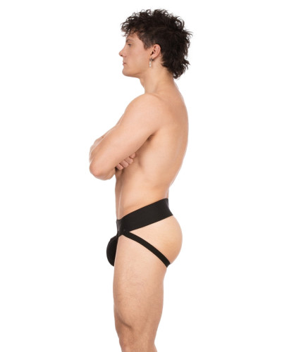 Jockstrap Rokk Noir-Jaune  Couleur principale:Noir Couleur secondaire:Jaune