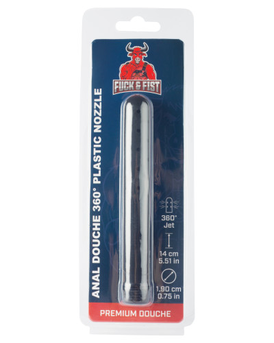 Embout de lavement Anal Nozzle 360 Fuck & Fist 13.5 x 2cm 