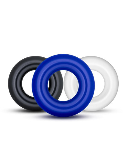 Lot 3 cockrings souples 